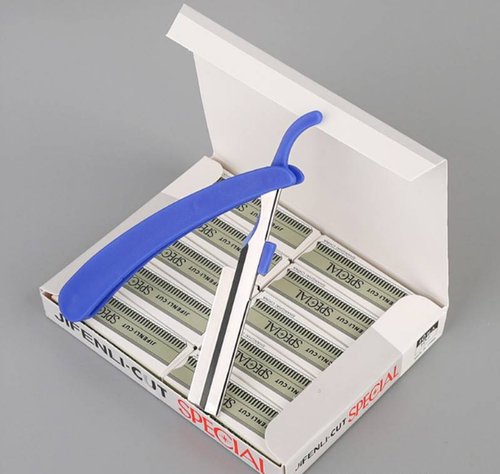 修眉刀片毛刮女画卡神器套装笔剪