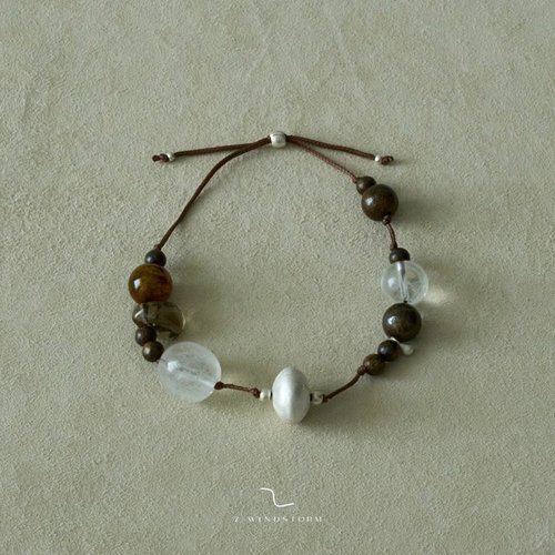 【冬季新款】材质碰撞编织手链