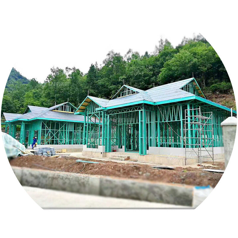 轻钢别墅轻钢房屋龙骨 热镀c铝锌龙骨 冷弯薄壁型轻钢龙骨