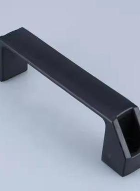 41替黑色尼龙XAB31-L122/L150塑料外装型D型方形拉手02/01