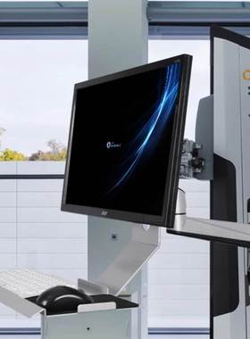 NHD34-01/11-L450/600-Y/N显示器支架壁挂式键盘托架一体式可折叠