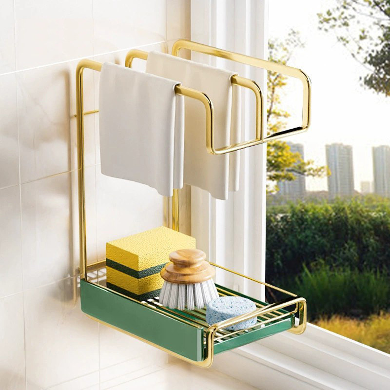 抹布架子厨房用品家用大全沥水收纳毛巾洗碗水槽壁挂置物各种神器,厨房/烹饪用具,抹布架/厨房清洁收纳架,淘宝优惠券,粉丝福利购,淘宝优惠卷