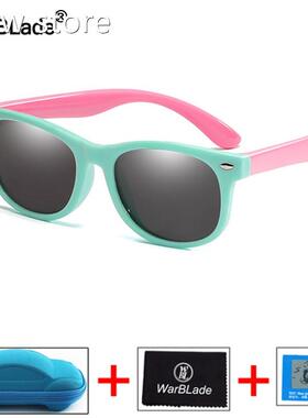 Chilksdren Ki1d Polarized Sunglasses Boys GirlBaby Un breaab