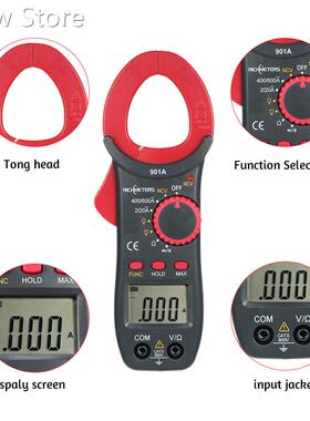 RICHMETERS RM901A Digital Multitester Clamp Meter 4000 Count