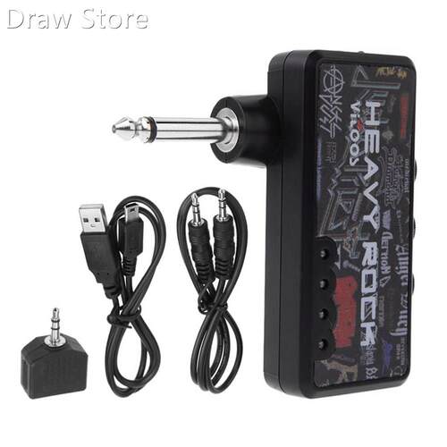 Portable Electric Guitar Amplifier Amp Mini Headphone Amp Bu