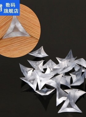 100 PCS PP Clear Anti Dust Edge Triangles are suitable for