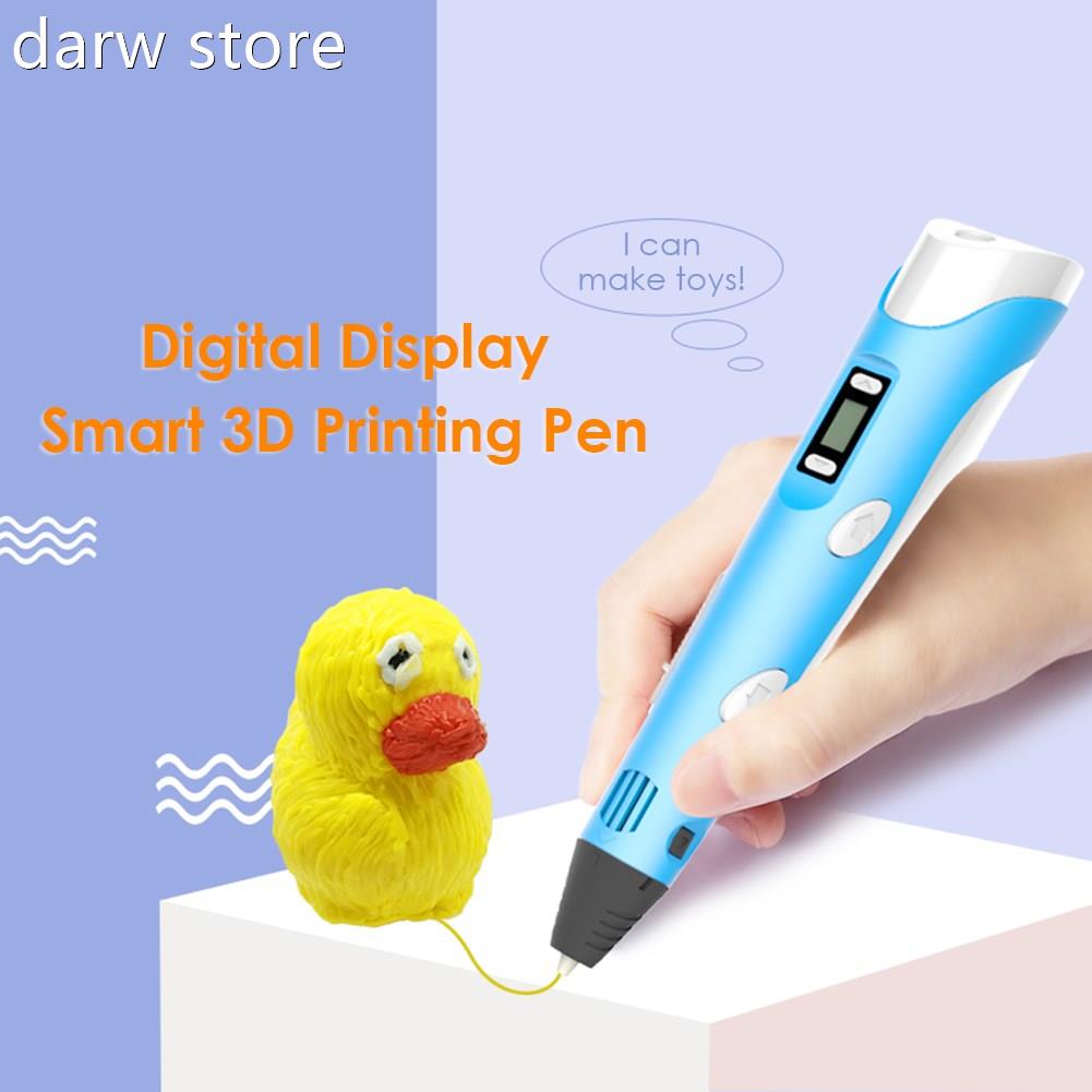 USB Poweed 3D Printng Pen fior Krids3 1D Pens with Filament
