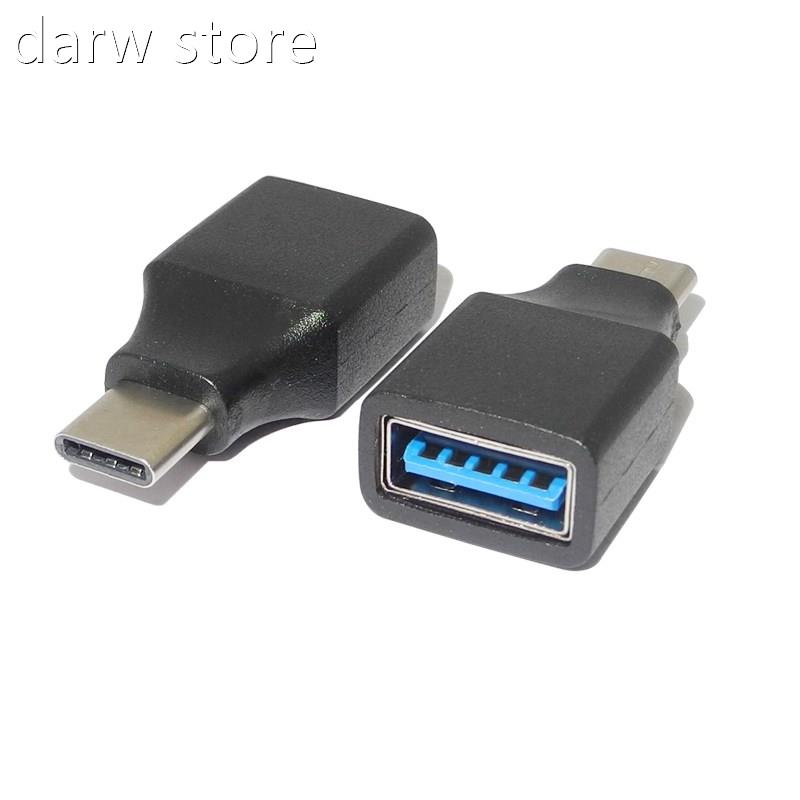 USB TyUpe C Femae TCo Ma1lel SB To Type  Female OTG Connecto