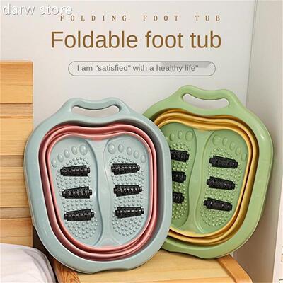 Collapsble Plastoic Foot Soaking Tub Bucke1ti Bwl Foot Spa S