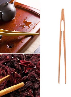 Bacon Utensil Sugar Bamboo Salad Tongs Kongfu Tea Wooden Tea