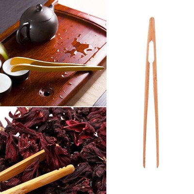 Bacon Utensil Sugar Bamboo Salad Tongs Kongfu Tea Wooden Tea