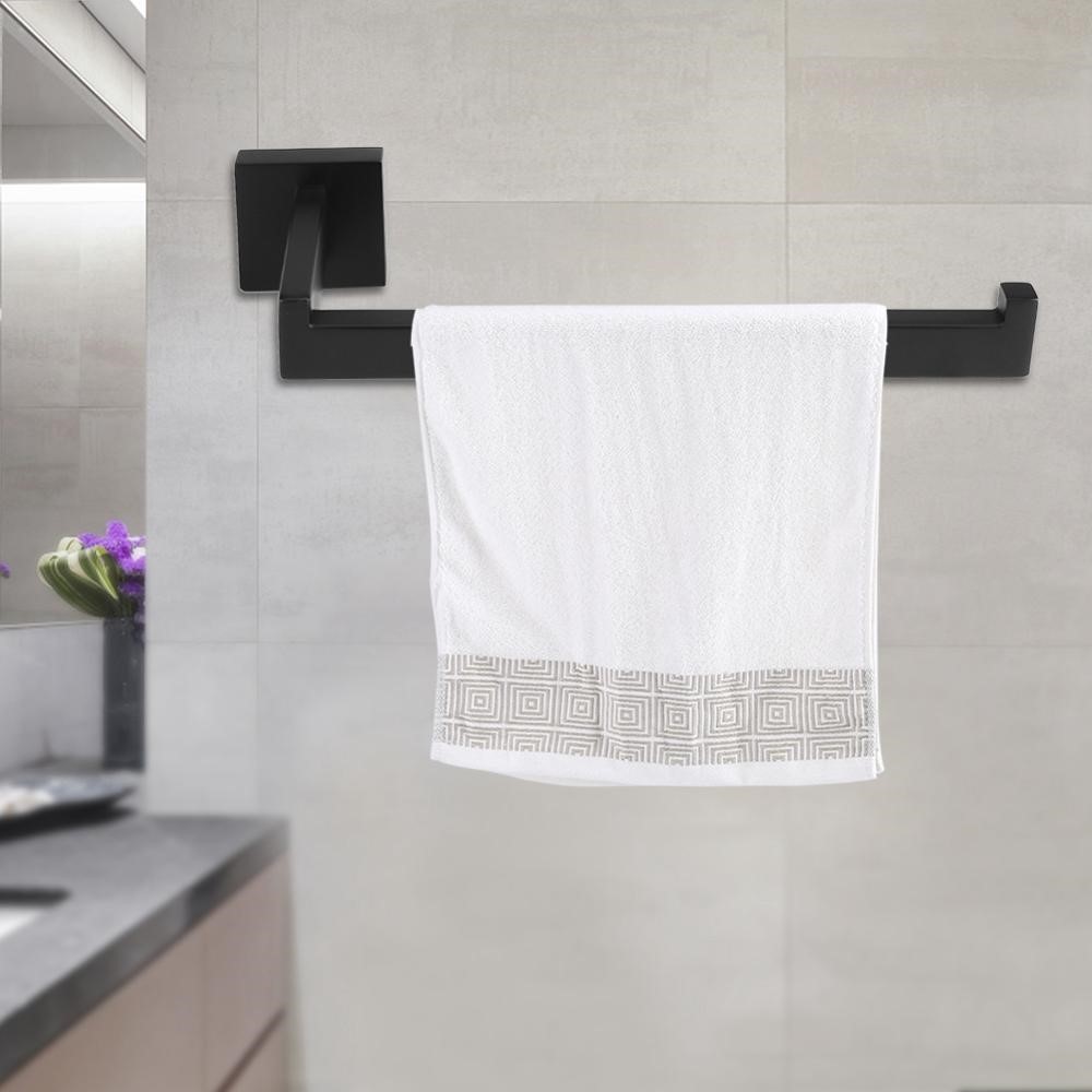 Modern Simple Stainless Steel Towel Rack Roll Paper Holder K