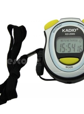 est Digital Handheld LCD Chronograph Timer Sports Stopwatch
