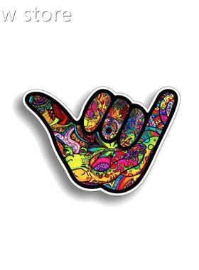 YJZ 12.e7HCM*8.9CM Shaka ang 1Loose Graffiti CarT Stickr Ref