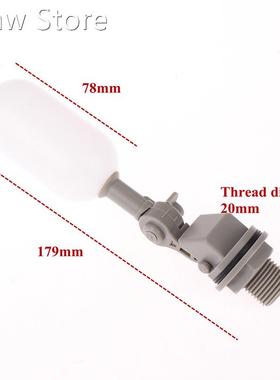 Plastic Water Float Ball Valve Shut Off 20mm 3/4 Inch 适用于