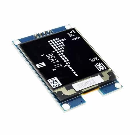 10PCS WHITE/YELLOW 1.5 Inch 128x128 OLED Shield Screen Modul