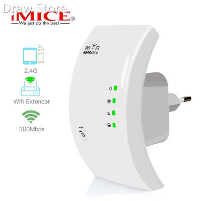 300Mbps Wireless WiFi Repeater WiFi Booster WiFi Amplifier W