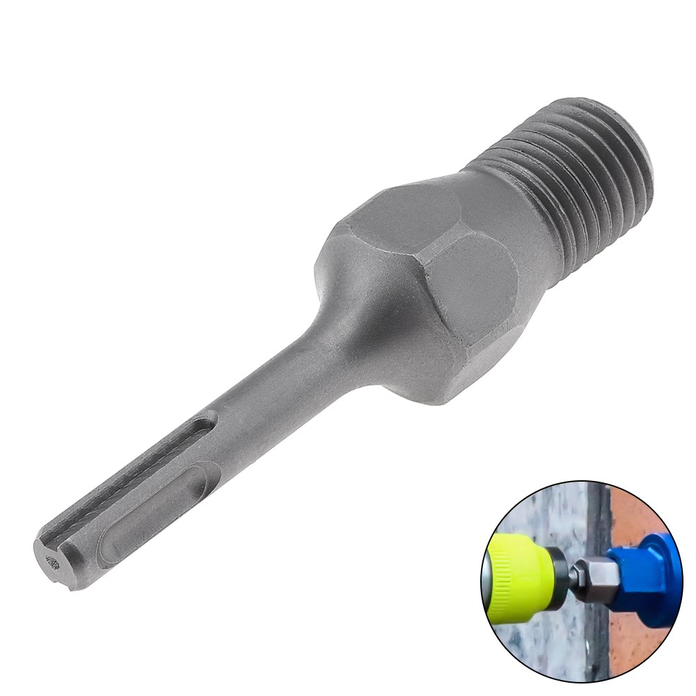 13mm SDS Plus Diamond Core Bit M22 Drill Adapter Round Handl