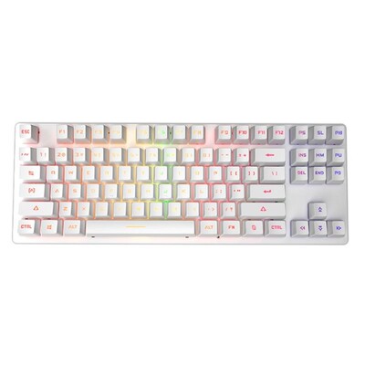 Wired Mechanical Keyboard 87 Keys Green Blue Switch RGB Colo