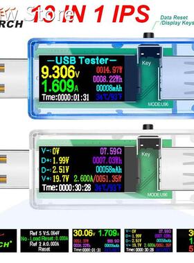 12/13 in 1 usb tester dc power meter digital voltmeter volti