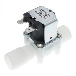 Plastic DC 12V Electric Magnetic Water Control Valve Solenoi