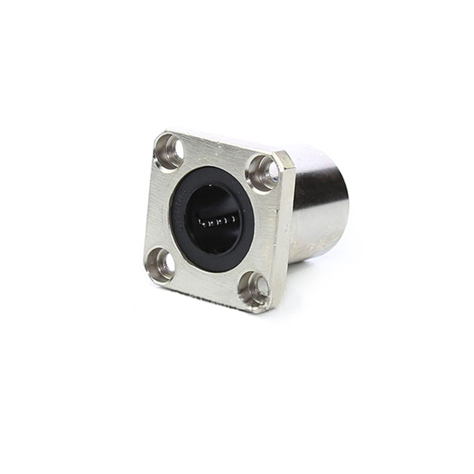 1Pcs LMK6-LMK40 Plating Square Flange Linear Motion Bushing