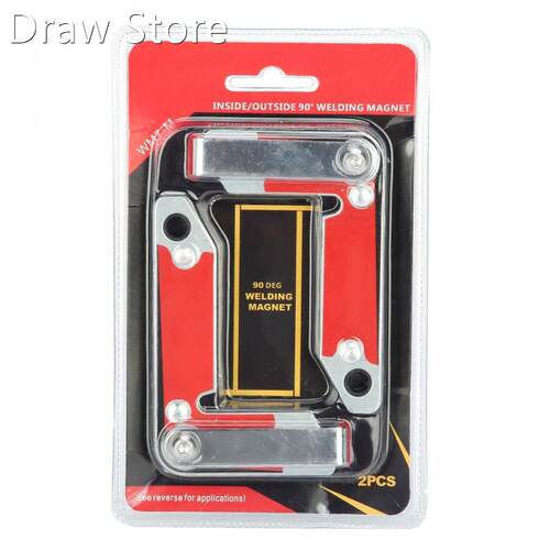 2pcs Magnet Welding Clamp Magnetic Fixer with Handle 30/60/