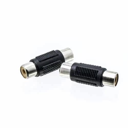 10 pcs/lot RCA Female to Female AV Plug Connectors Plastic H