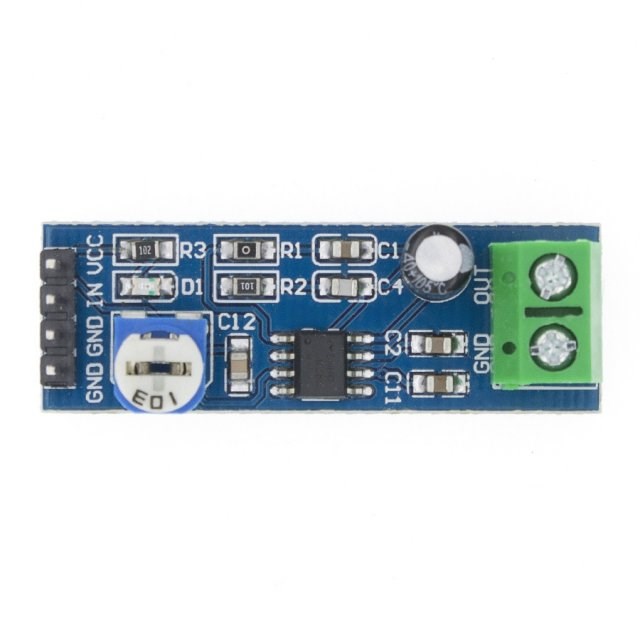 100PCS LM386 Audio Amplifier Module 200 Times 5V-12V Input 1