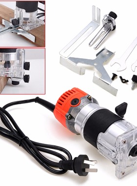 New 800W 220V Wood Trim Router 6.35mm Collect Diameter Elect