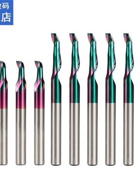 HSS end mill super 8 mm coated single flute end mill is