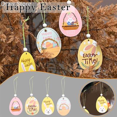 Easter Decor Outdoor Bunny Chicken Egg Paddock Garden Decora