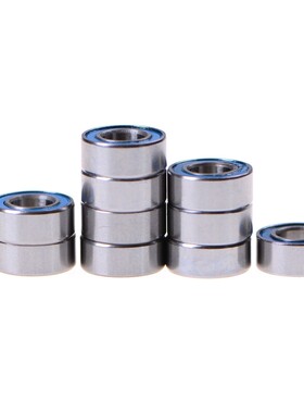 10Pcs/lot 5x10x4 mm metel MR105-2RS Miniature Ball Bearings