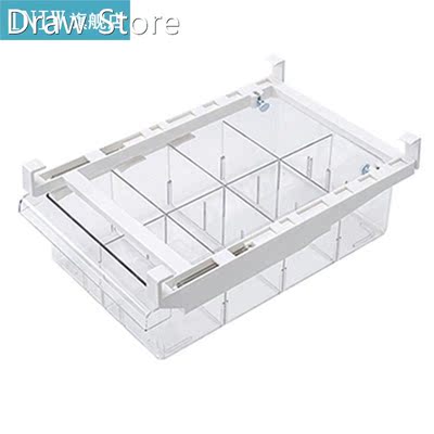 1pc Refrigerator Drawer Organizer Pull-Out Refrigera