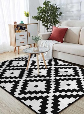 160x230cm Large Non Slip Rug Pads Anti Skid Carpet Mat Geome