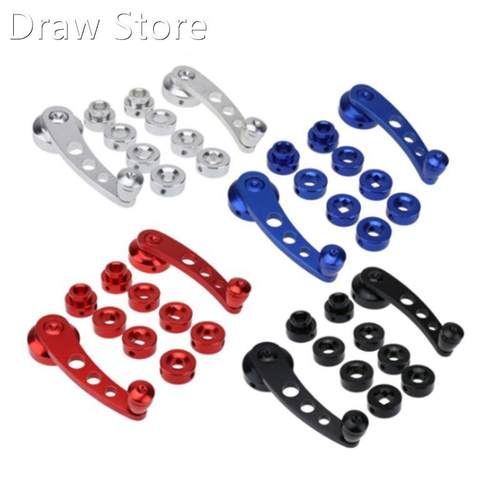 2 Pcs Universal Car Billet Aluminum Window Crank Handle Repl
