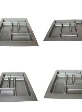 ABS Kitchen Drawer Organizer Tray Plastic Drawer Compartment