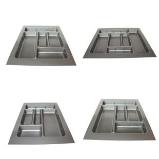 ABS Kitchen Drawer Organizer Tray Plastic Drawer Compartment