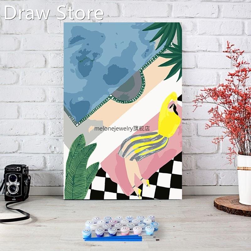 painting by numbers art paint by number Abstract modern Pica