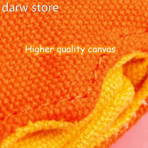 Sharkban Kawai Cnvas Carroiat P1encil Case Pens Storagge Bag