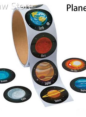 100pcs/1 Roll Reward Stickers Roll Kids Sticker Scrapbookin