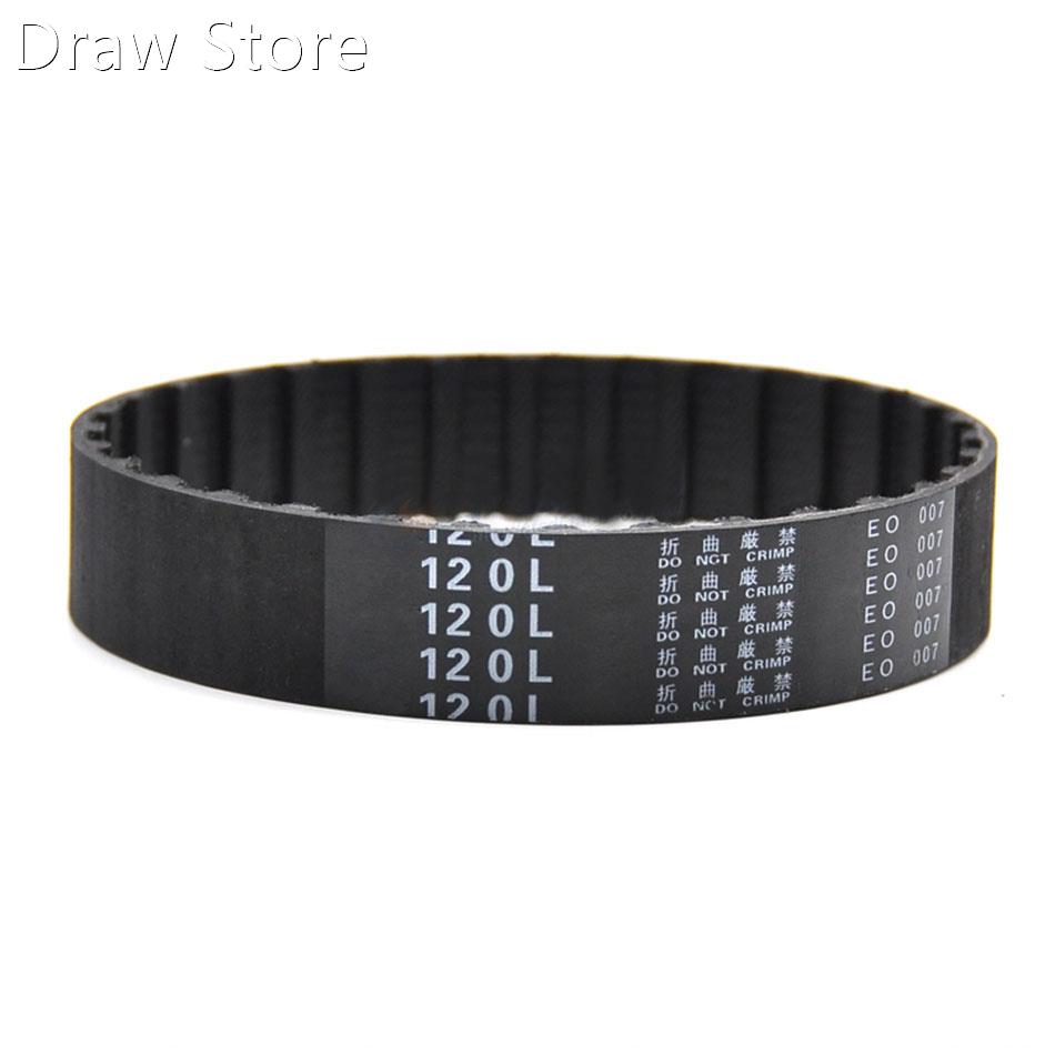 1Pcs 214L-248L Timing Belt Black Rubber Close Loop Synchrono