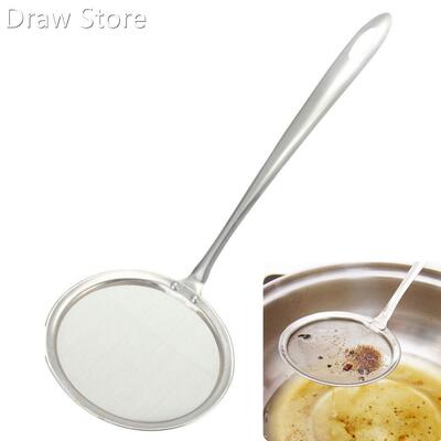 1pcs Mesh Strainers Stainless Steel Colander Cooking Tools S