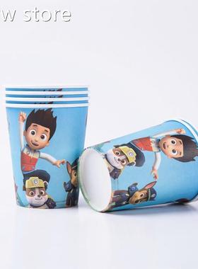 Paw Patrol aRed Des1ign Botys Birthdiay Pry Decoratons Ballo