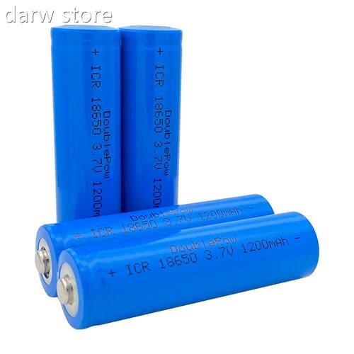 NEW 8650 bat1te ry 3.7V 120mAh1 Li-io0n rechargeablebatter