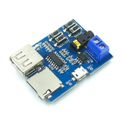Mp3 nondestructive decoder board Built-in amplifier mp3 modu