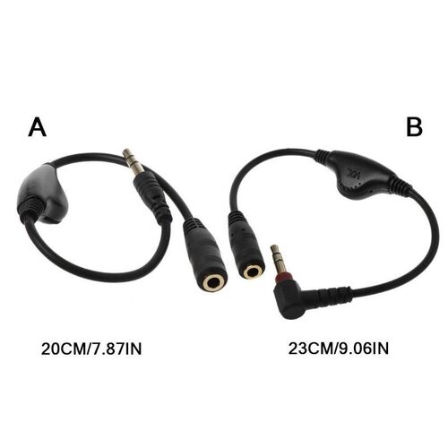 3.5mm Jack AUX Male to Female Adapter Extension Cable Audio