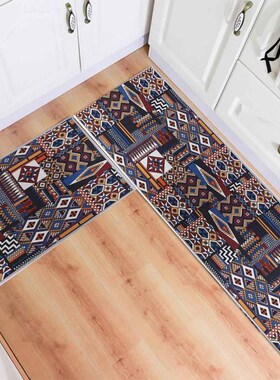 2PCS Kitchen Mat Anti-slip Modern Area Rugs Living Room Balc