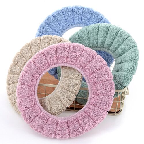 Hot Sale Com适用于table Velvet Coral Bathroom Toilet Seat Co