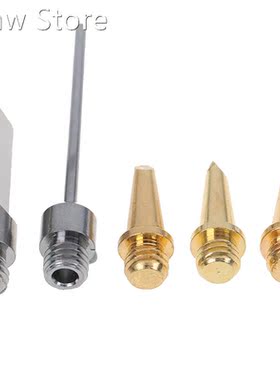 5pcs Replacement Copper Tips Nozzle 适用于 HS-1115K Solderin